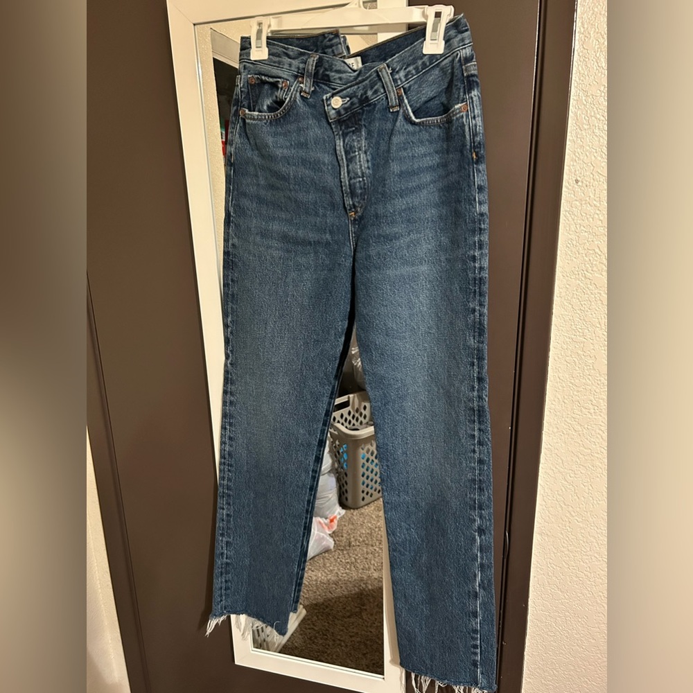 Agolde cross waist jeans 26
